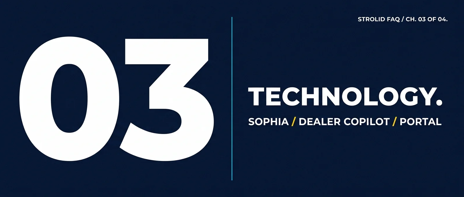 Technology — Strolid FAQ category opener